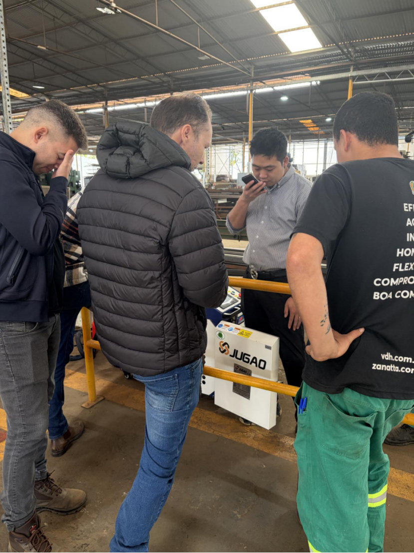 Across Mountains and Seas, Service Without Borders: JUGAO After-Sales Team Successfully Completes Large-Scale Equipment Installation and Training in São Paulo, Brazil