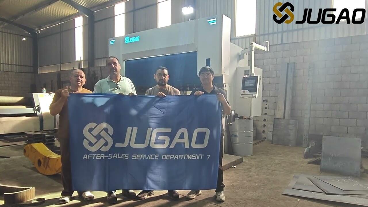 JUGAO Successfully Completes After-Sales Service for a Libyan Customer, Earning High Recognition