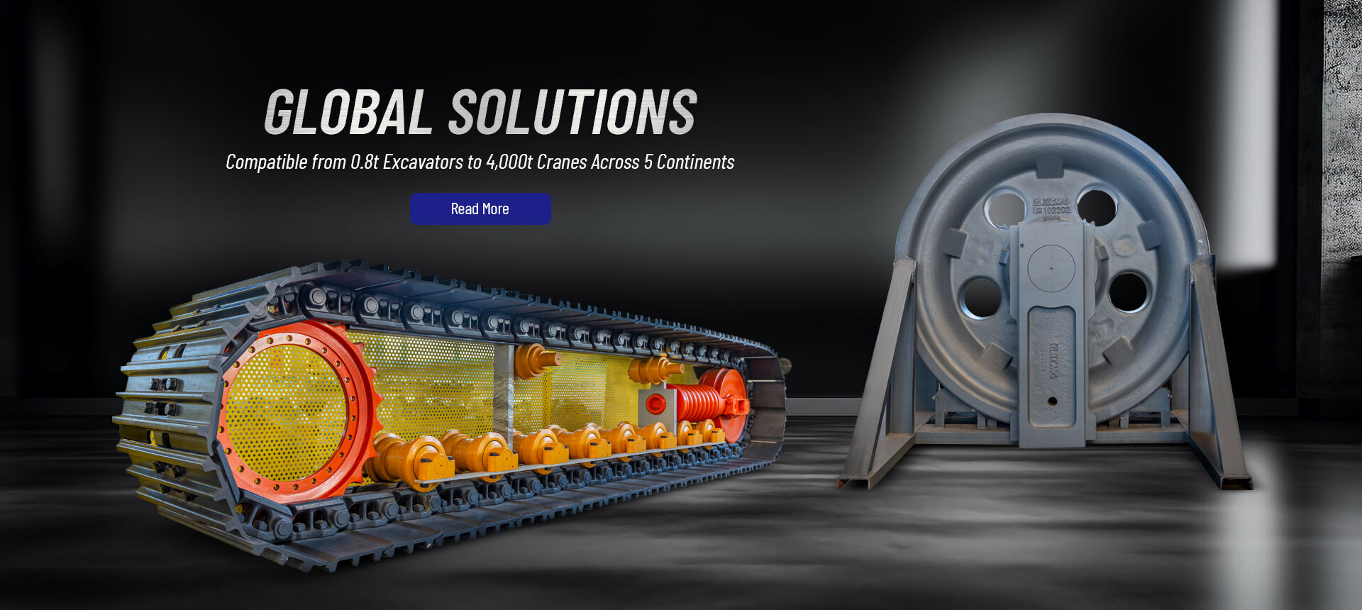 Construction Machinery Parts, Idler, Undercarriage Parts Supplier - Jinniu