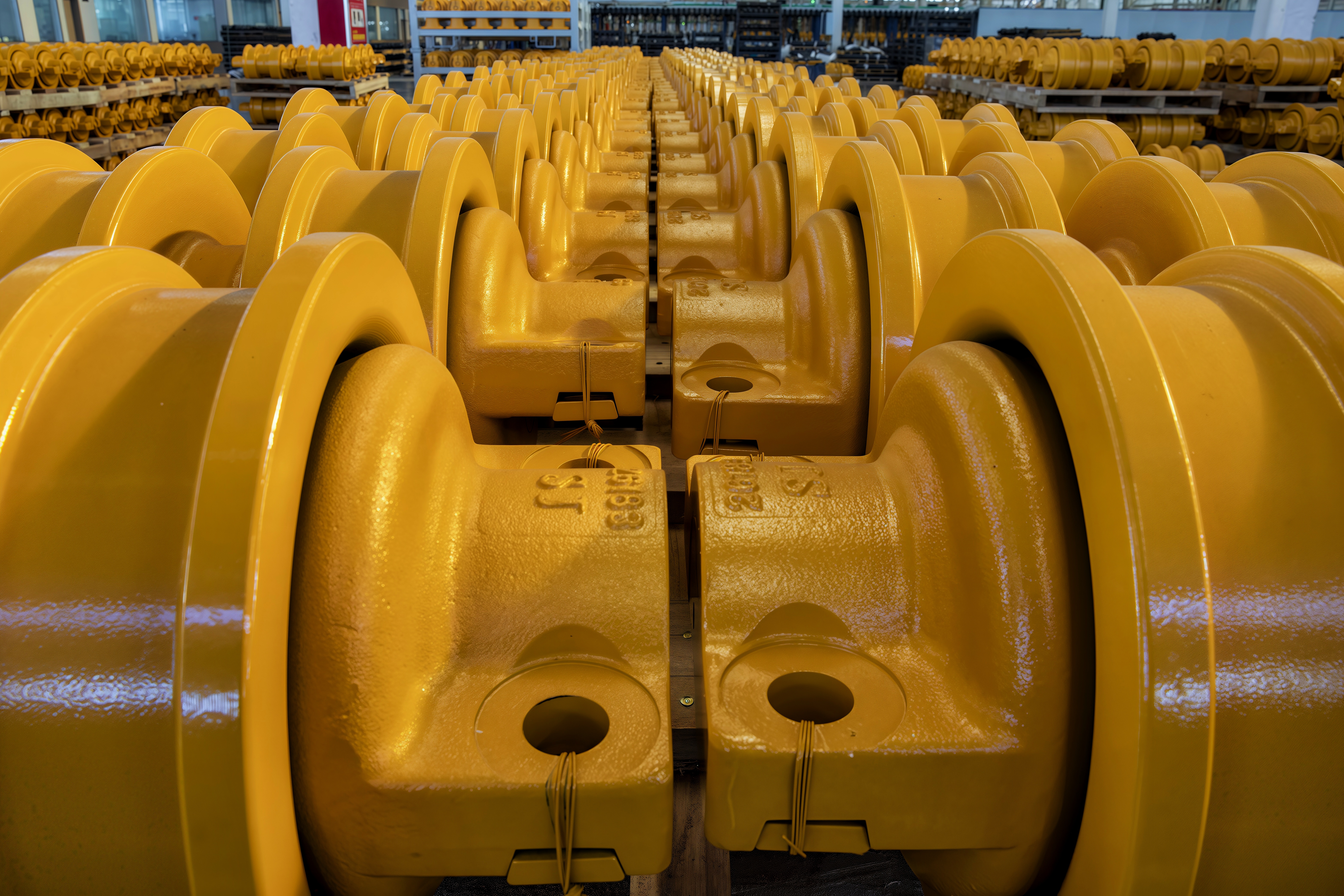 Ang ebolusyon ng teknolohiya at pang-industriyang halaga ng bulldozer rollers