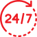 24/7 Support