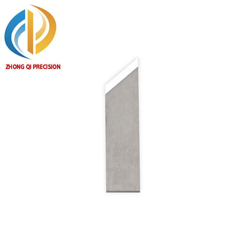 ZHONG QI Precision 25mm Tungsten Carbide Oscillating Blade 25x5.5x0.64mm for Advertising Leather Model Cutting CNC Digital Tool