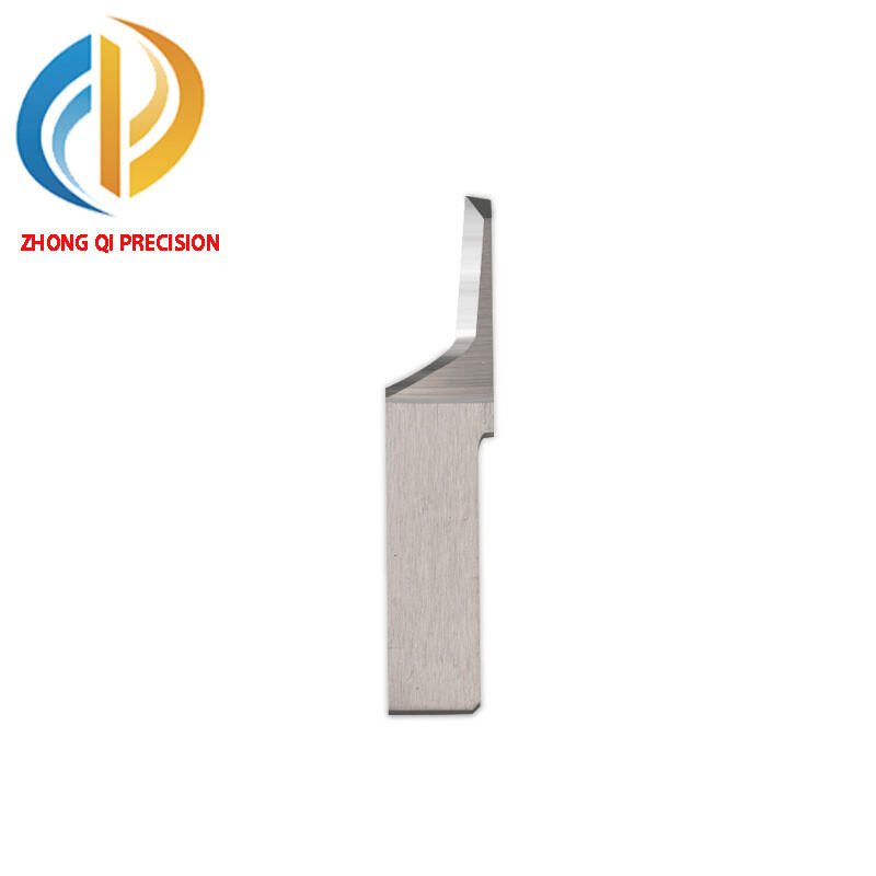 ZHONG QI Tungsten Carbide Hard Alloy Universal Blade 32mm Length Precision Fine Grinding Surface Treatment High Wear Resistance