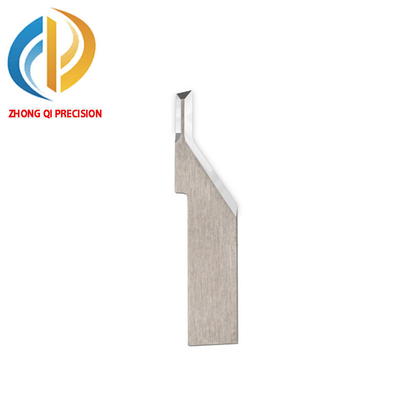 ZHONG QI Precision 28.5mm Tungsten Carbide Oscillating Blade for CNC Digital Cutter High Hardness Wear Resistant Cutting Tool