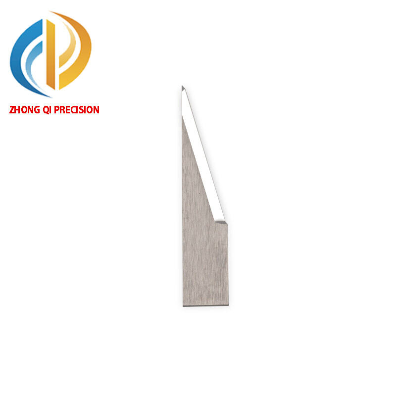 ZHONG QI Precision Tungsten Carbide Oscillating Blade 33x6.35x0.64mm for Leather EVA Car Mat Cutting Digital Cutter Tool