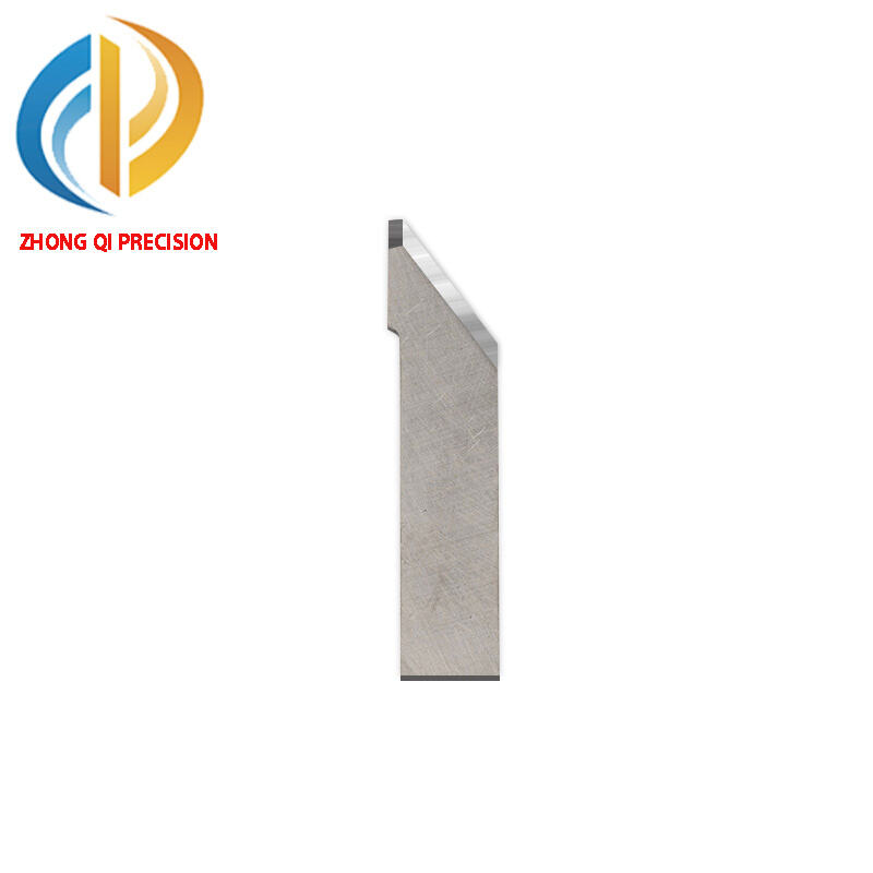 ZHONG QI High Speed Digital Cutting Tool Burr-Free Tungsten Steel Blade 28mm Precision Fine Grinding Customizable CNC Machines