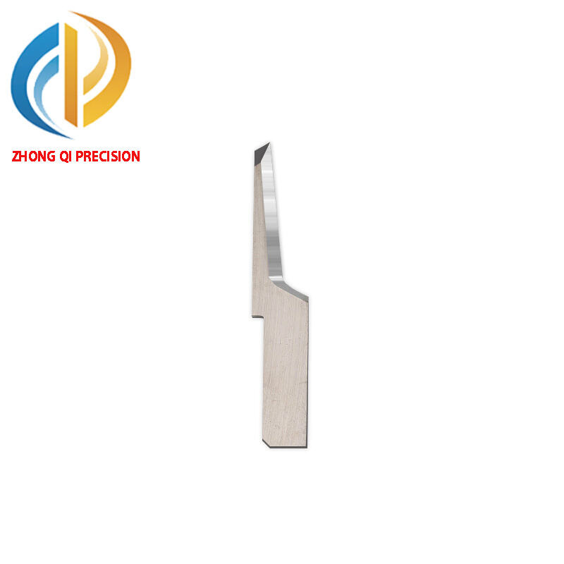 ZHONG QI Precision Tungsten Carbide Oscillating Blade 40x5.5x1mm for Deep Cutting Industrial CNC Machine High Wear Resistant