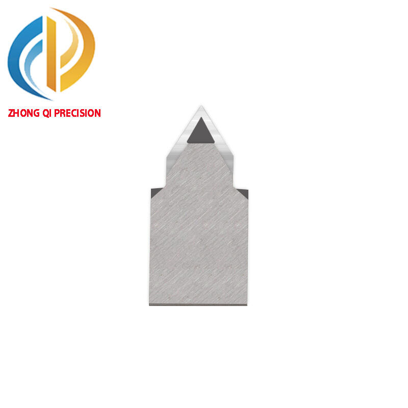 ZHONG QI Short Blade Universal Tungsten Steel High Hardness Super Wear-Resistant Engraving/Cutting Knife for Leather/Film