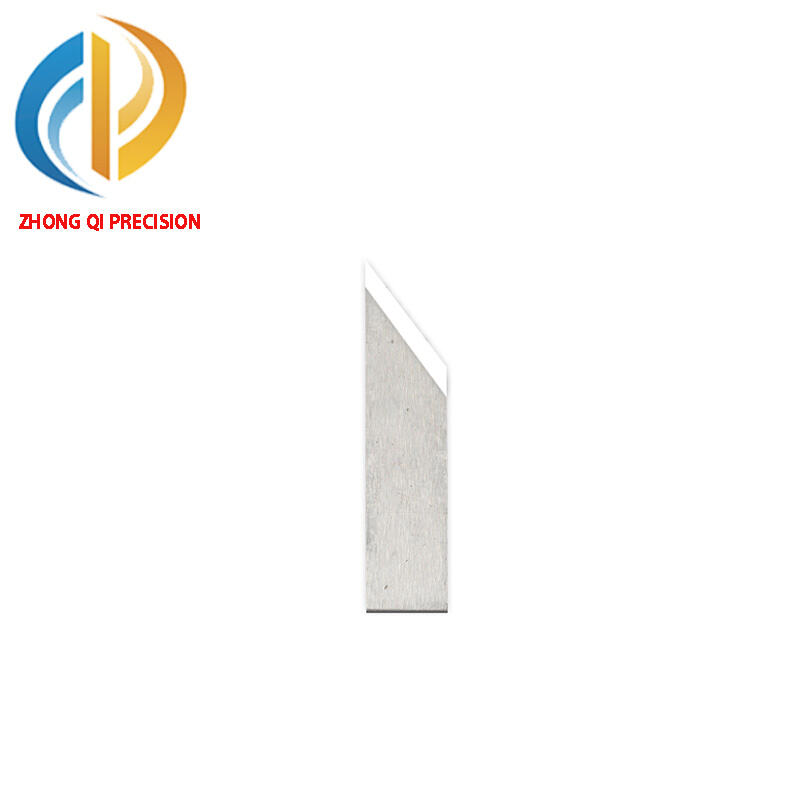 ZHONG QI Precision Ground Tungsten Steel Vibrating Blade 25mm 5.5mm 0.63mm 9mm Length Industrial Grade Durability for CNC