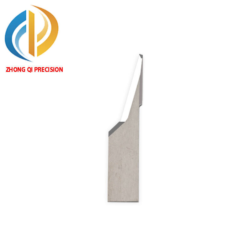 ZHONG QI Precision Tungsten Carbide Medium Long Oscillating Blade CNC Digital Cutter High Wear Resistant Thin