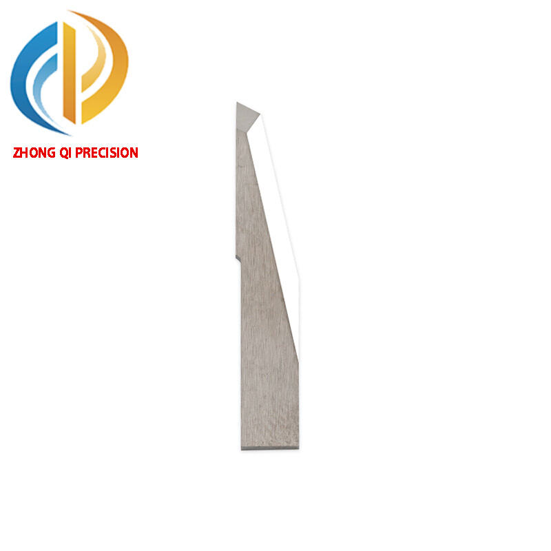 ZHONG QI Precision Tungsten Carbide Oscillating Blade 17x1mm | High Wear Resistant Industrial CNC Knife for Hard Materials