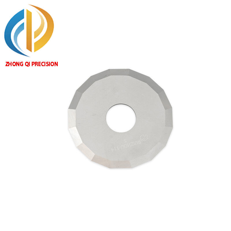 28mm diameter precision tungsten steel round cutting blade industrial wear-resistant cutting blade