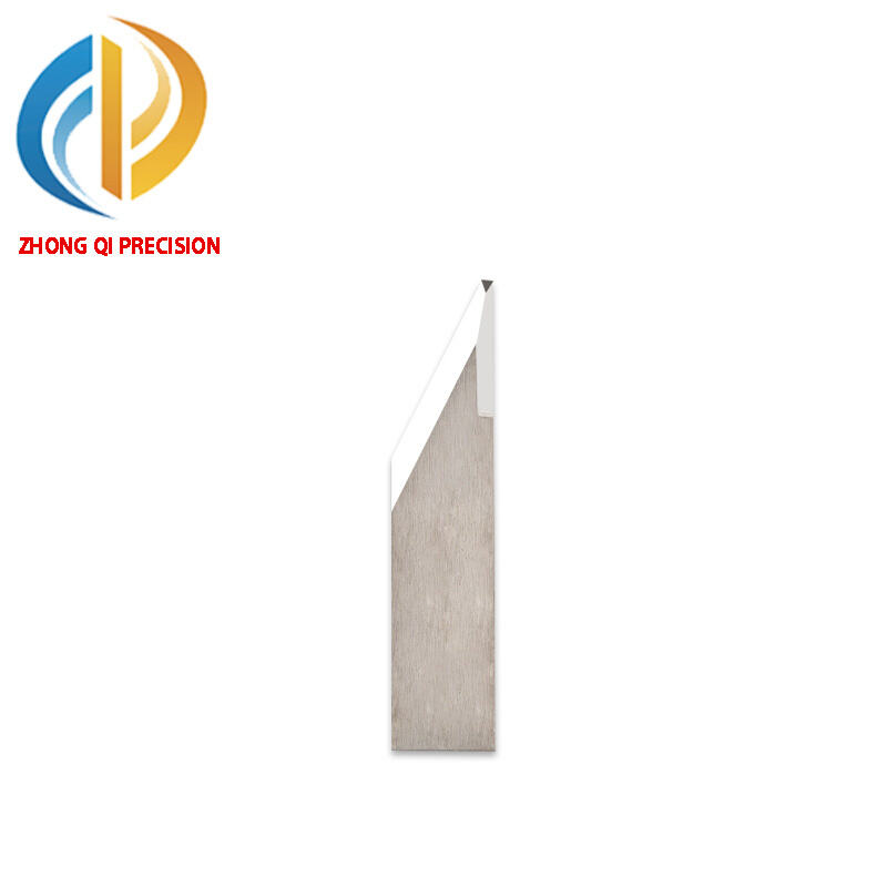 ZHONG QI Tungsten Carbide Industrial Blade 29mm Long Customizable Vibrating Blade Precision Grinding Surface for CNC Oscillating