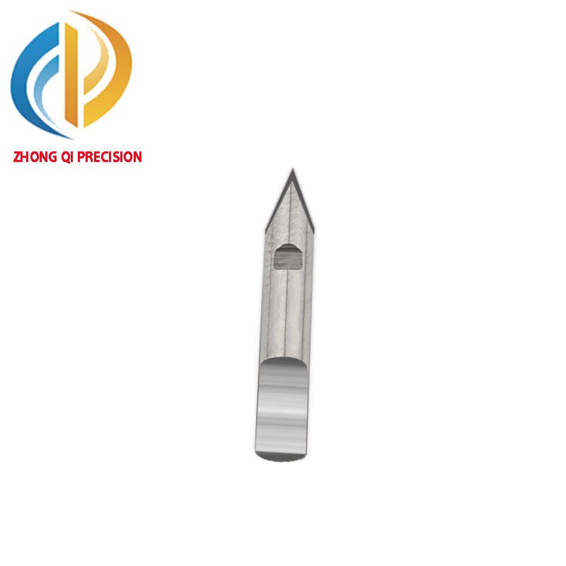 ZHONG QI Tungsten Steel Cemented Carbide Vibration Cutting Blade Precision Grinding Surface High Hardness Super Wear-Resistant