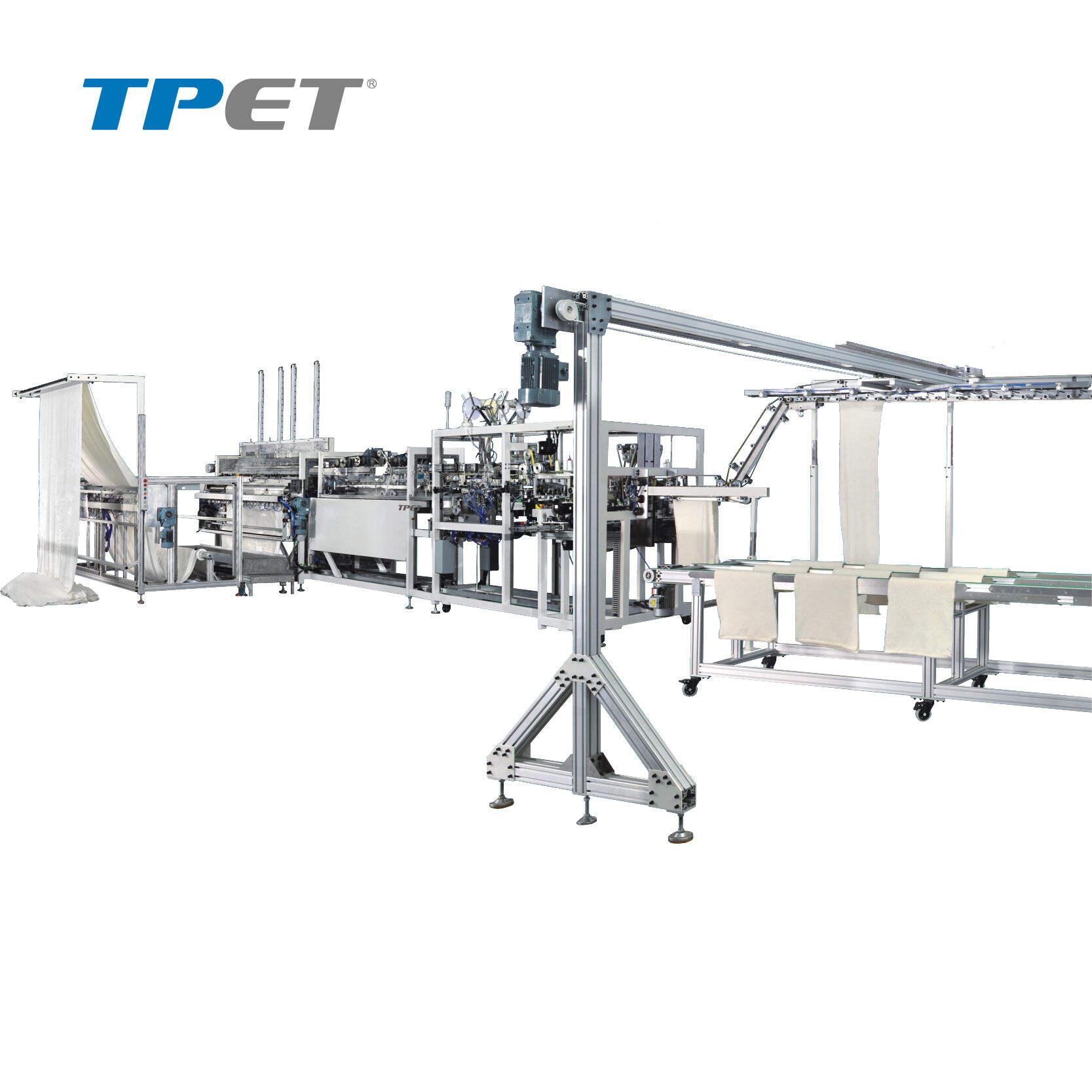 fully automatic 4 lane home textile sewing machine et 5880-1