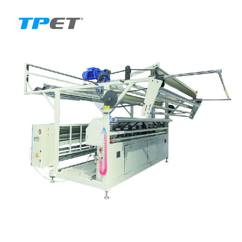 automatic fabric roll slitting machine et 5834-3