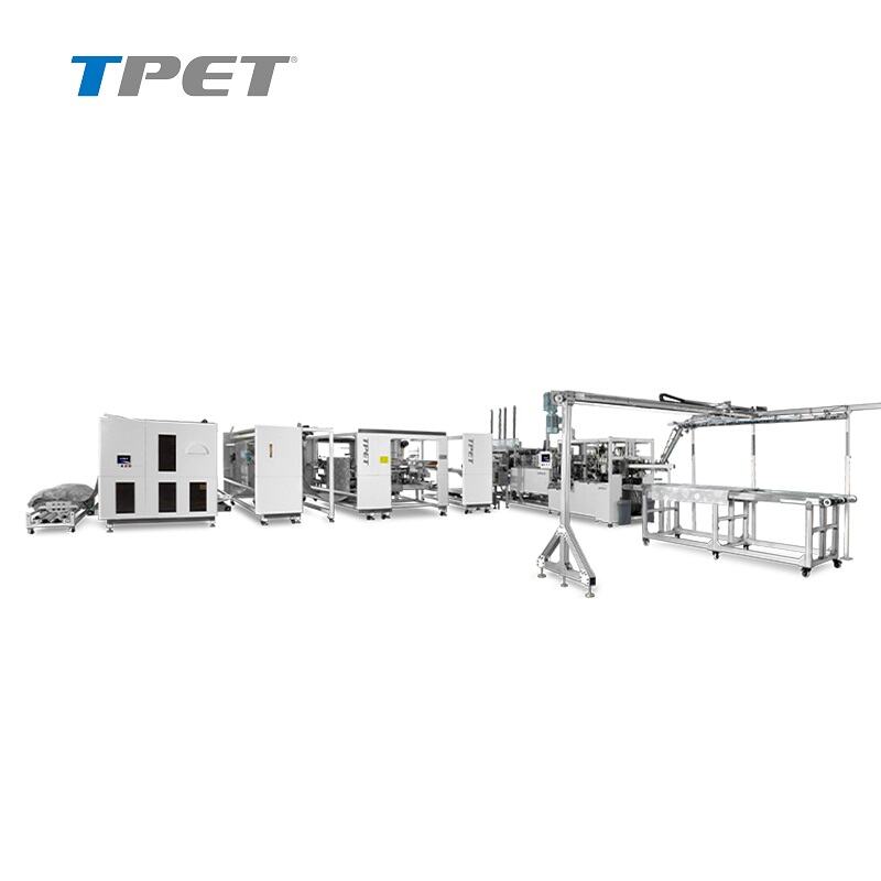 Fully Automatic 4-Sided Blanket Production Line ET-5883