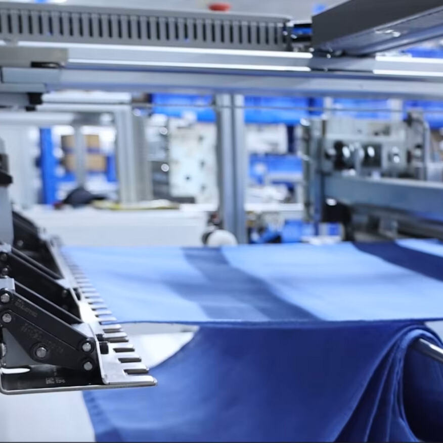 automatic industrial hemming machine for cloth napkins et 5831 a hs-3