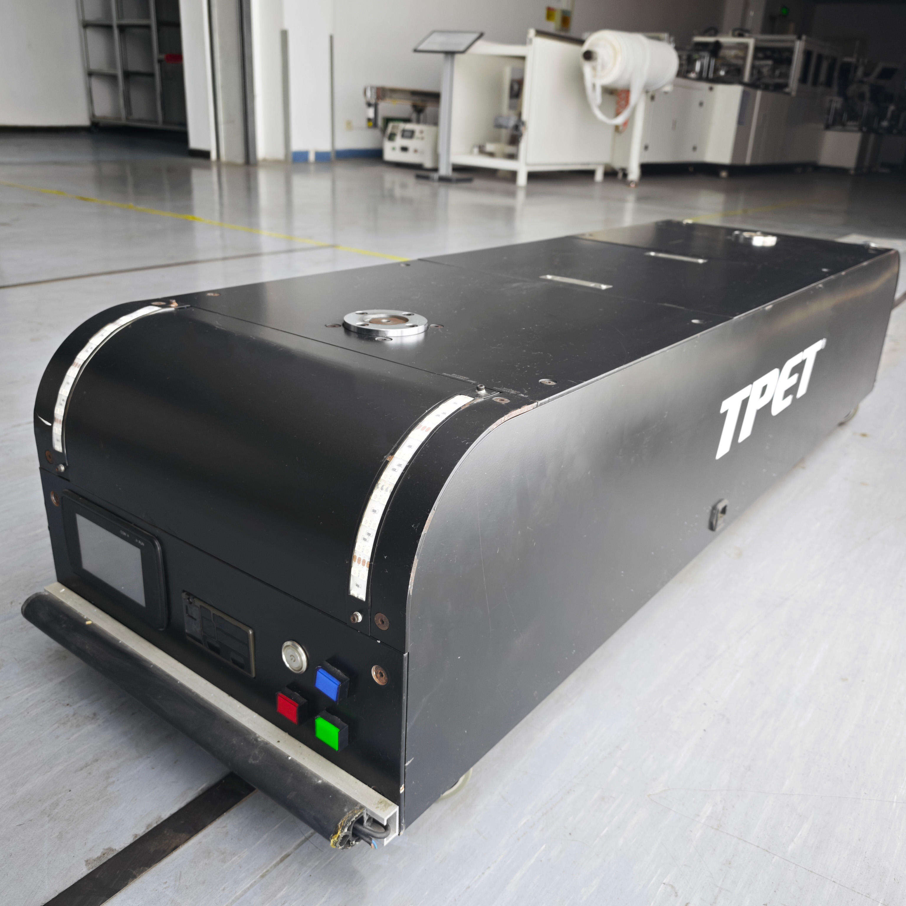 smart agv autonomous vehicle magnetic navigation tp 3550-4