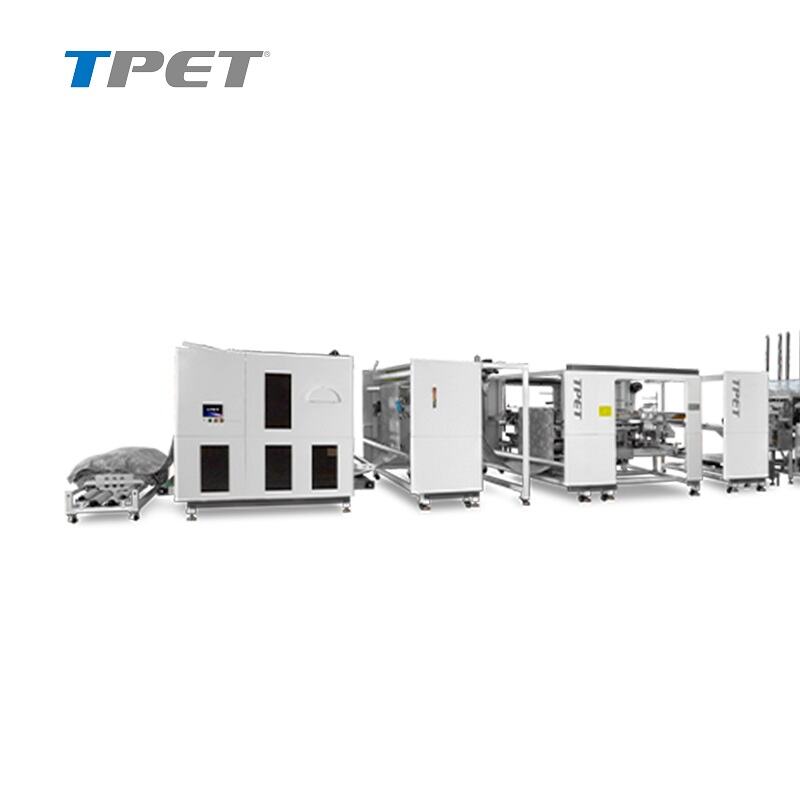 fully automatic 4 sided blanket production line et 5883-1
