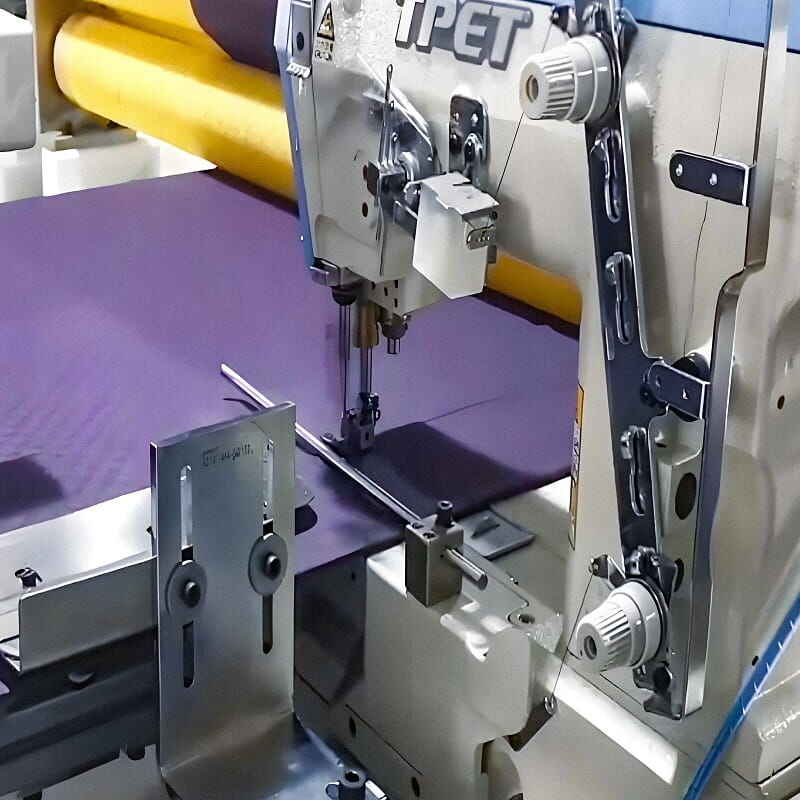fully automatic pillow cover making machine 4 sided folding sewing et 6620-4