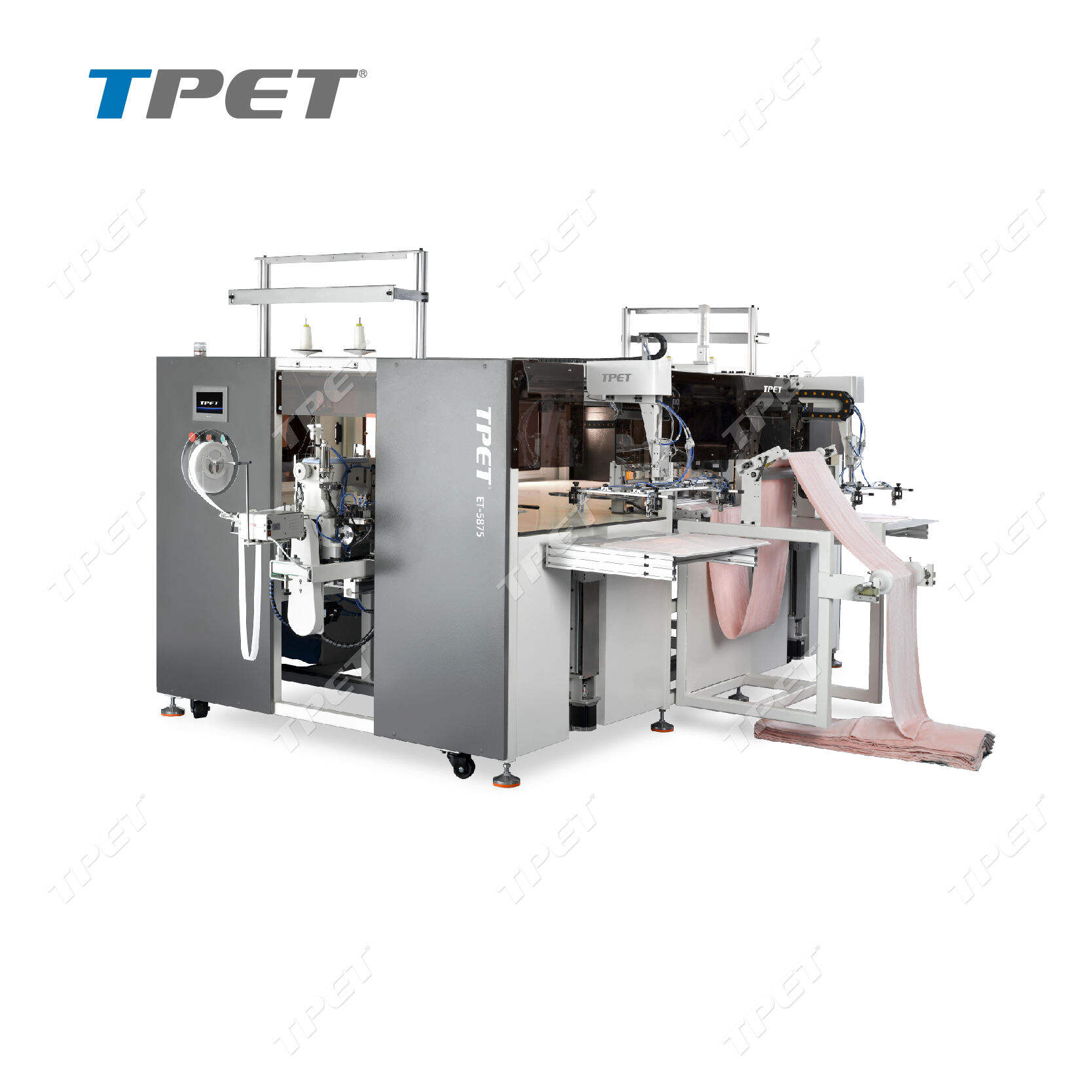 Fully Automatic Towel Hemming & Binding Machine ET-5875