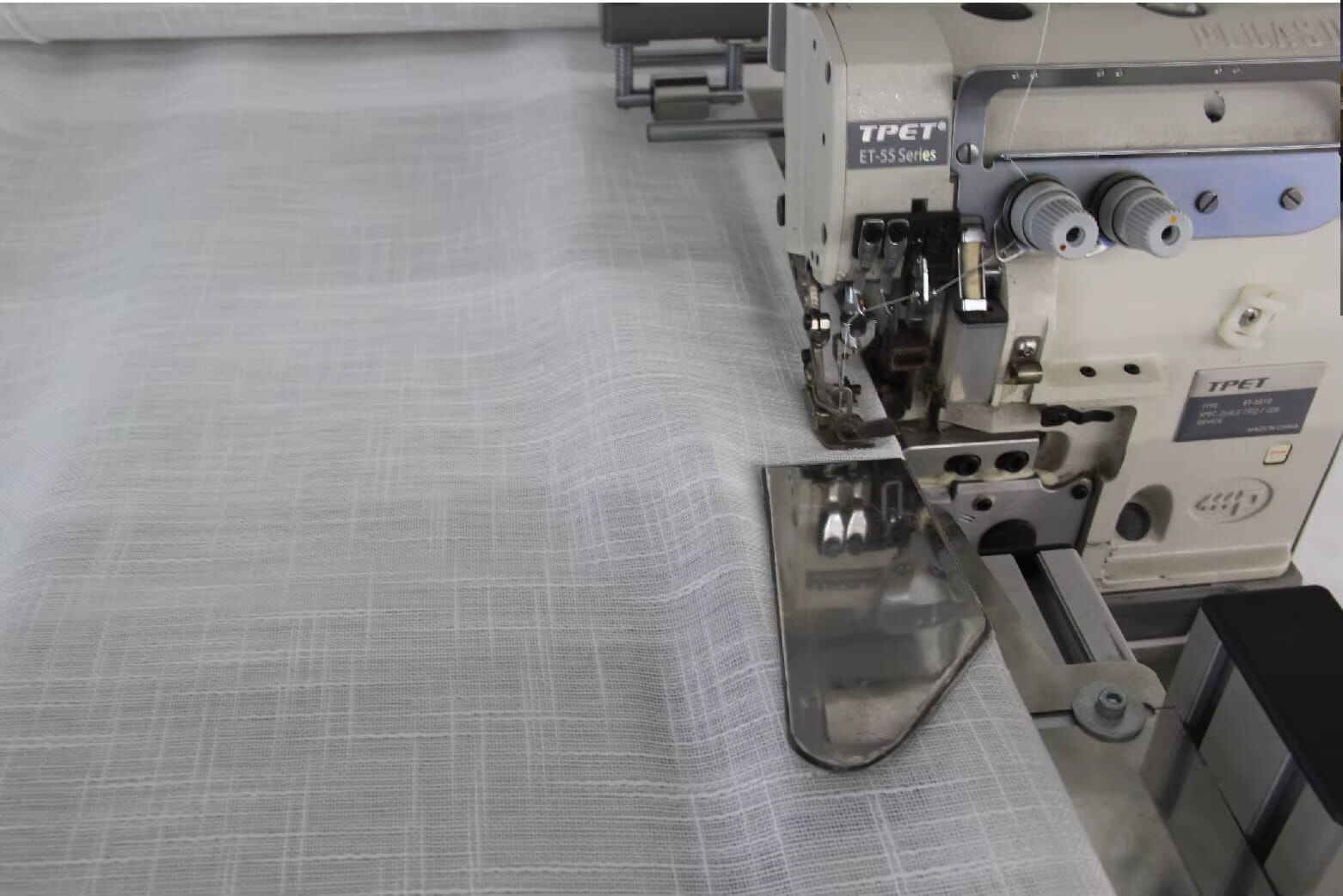fully automatic curtain sewing machine double sided hemming et 2210-3