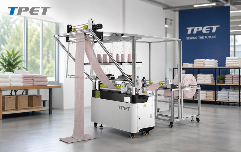 High-Performance Cotton Towel Sewing Machine for Natural Textiles

