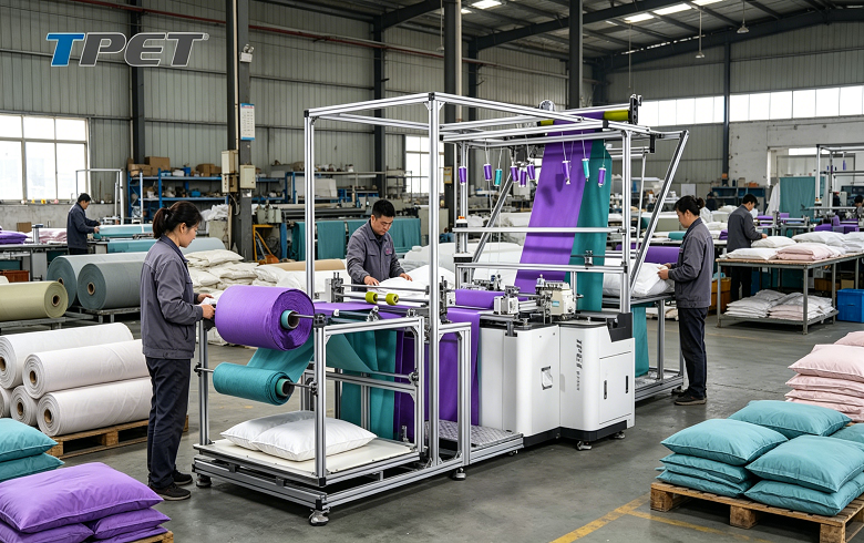 Efficient Production with a Semi-Auto Pillow Cover Machine