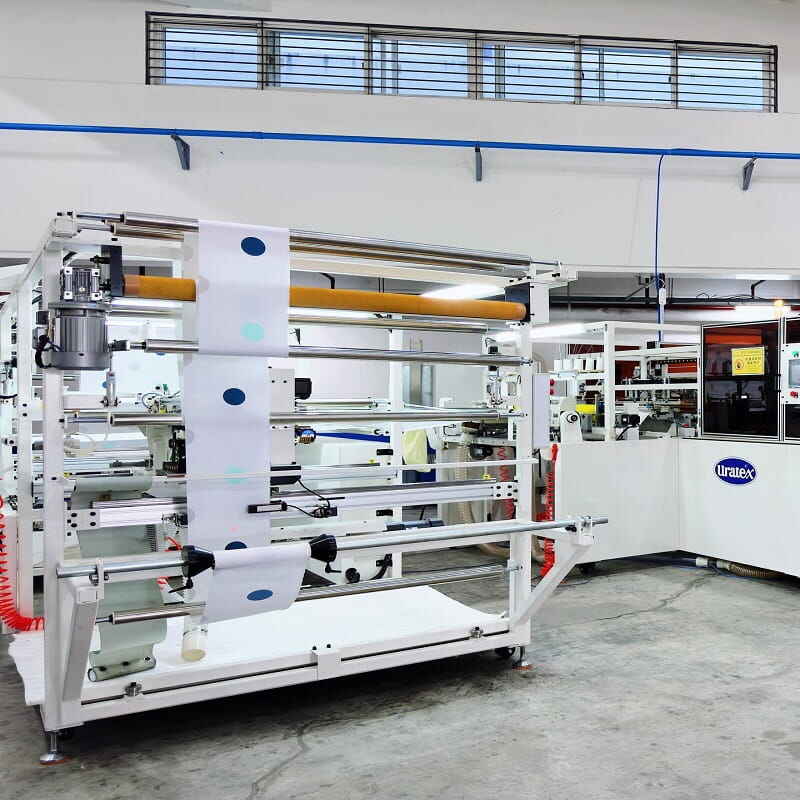 fully automatic envelope pillowcase making machine a b fabric et 6628-2