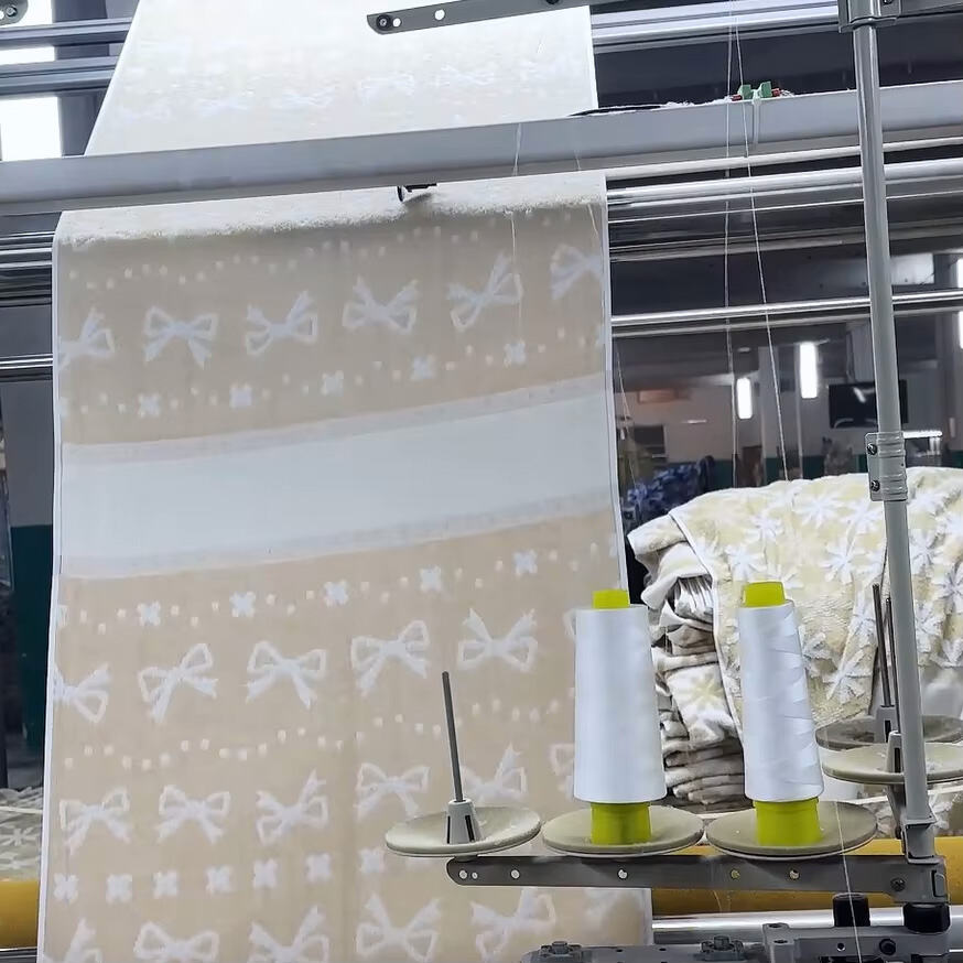 automatic terry towel lengthwise hemming machine et 5816 gg-1