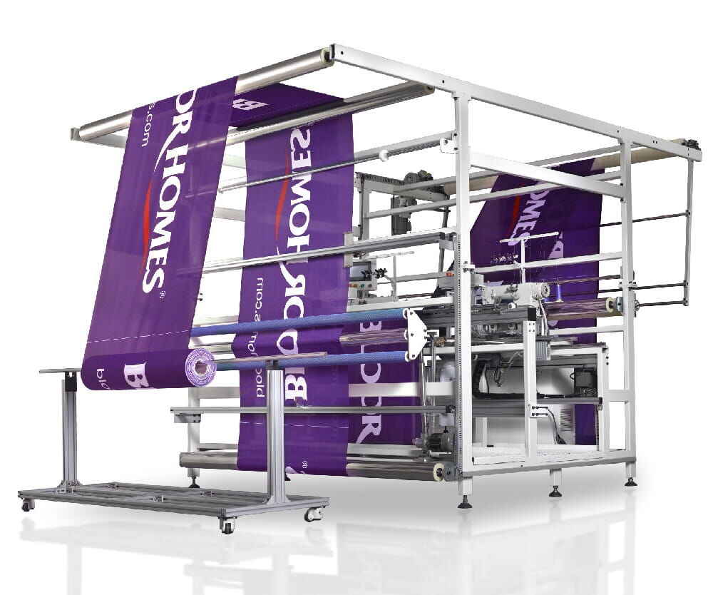 automatic flag banner lengthwise sewing machine et 2220-1
