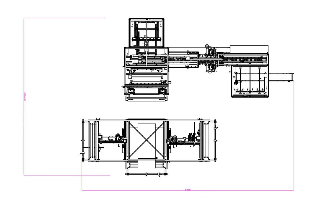fully automatic envelope pillowcase making machine a b fabric et 6628-5