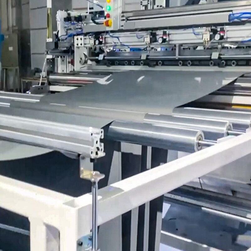fully automatic blanket sewing machine multi fabric cross cutting hemming et 5882-1