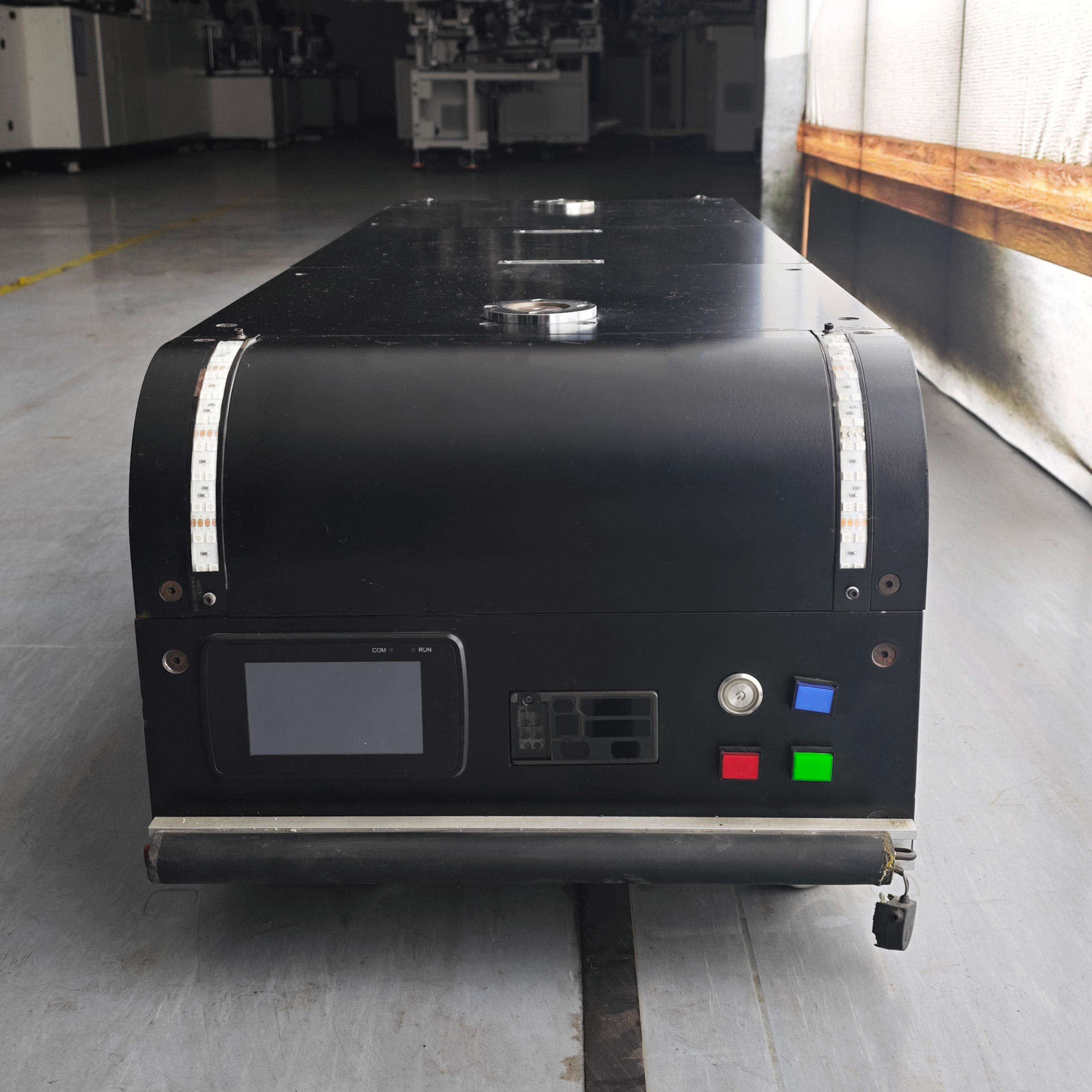 smart agv autonomous vehicle magnetic navigation tp 3550-5
