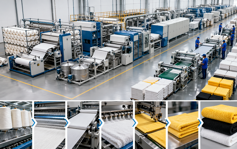 Planning a Terry Towel Production Line for Maximum Efficiency