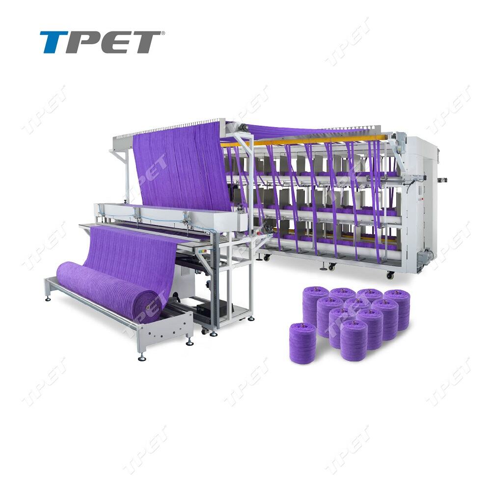 Automatic Fabric Slitting & Rewinding Machine ET-5901