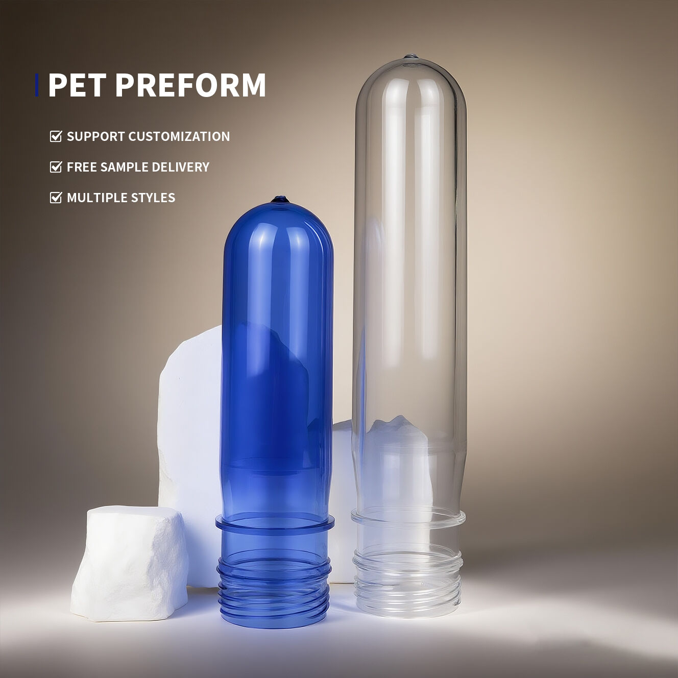 พรีฟอร์มใช้ทำอะไรในสายการบรรจุขวดเครื่องดื่มสมัยใหม่?