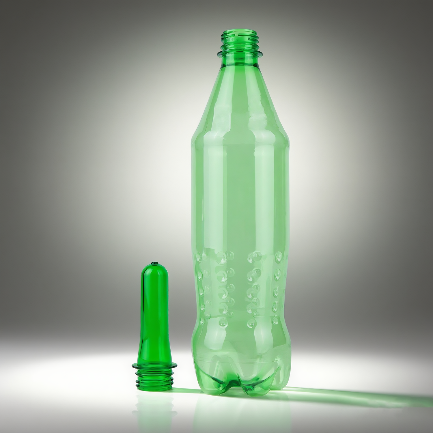 プラスチックプリフォームの品質がボトルの透明度に与える影響