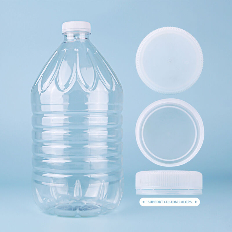 Food Grade 48mm Plastic Bottle Cap for Large Mouth Juice and Beverage Bottles Screw Closure Wholesale