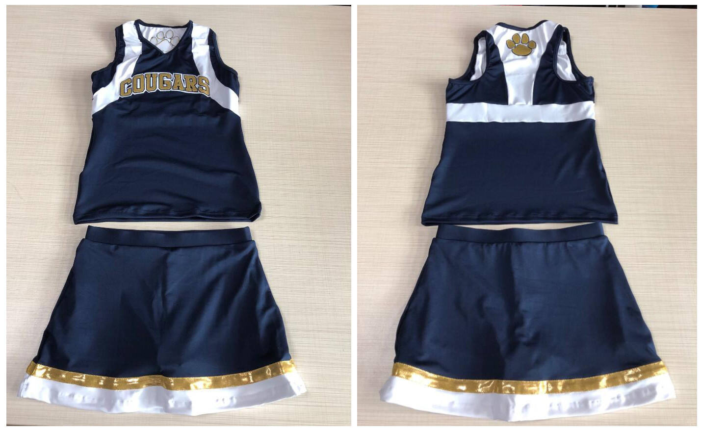 Get your team game-day ready with custom cheerleading uniforms