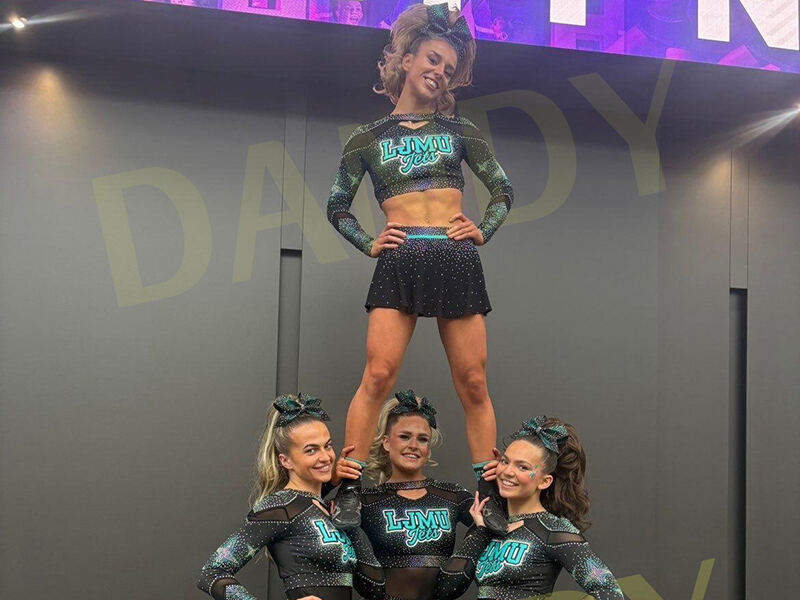 Shine with Power – LJMU Jets Cheer Uniform
