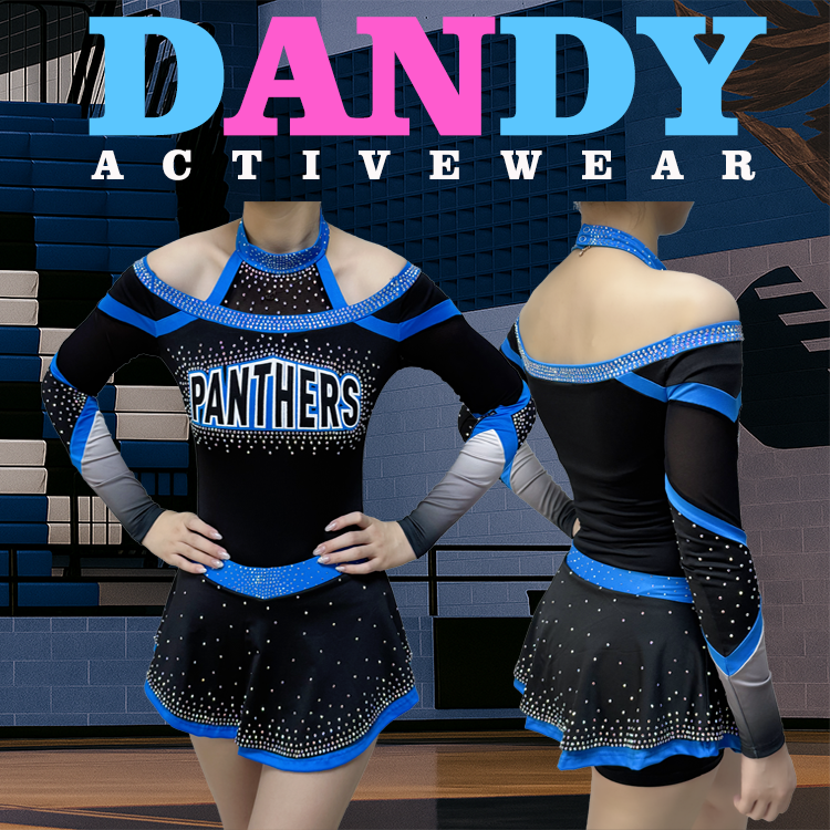Designa Din Egen Cheerleadingdräkt Högkvalitativt Tyg Teamanpassning