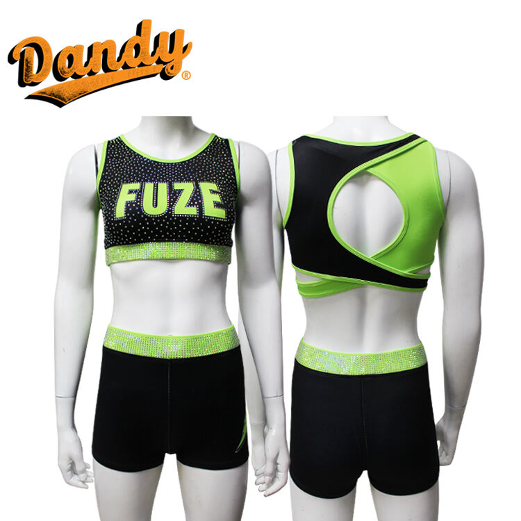 Hot Sales Cheer Crop and Short Design with Fast Delivery for Train