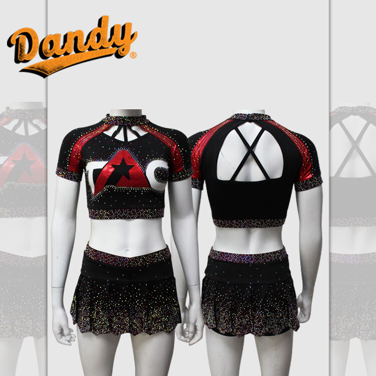 High Quality Custom Cheer Practice Wear tank Top and Shorts Youth Cheerleading Training Cheerleader Dance Short