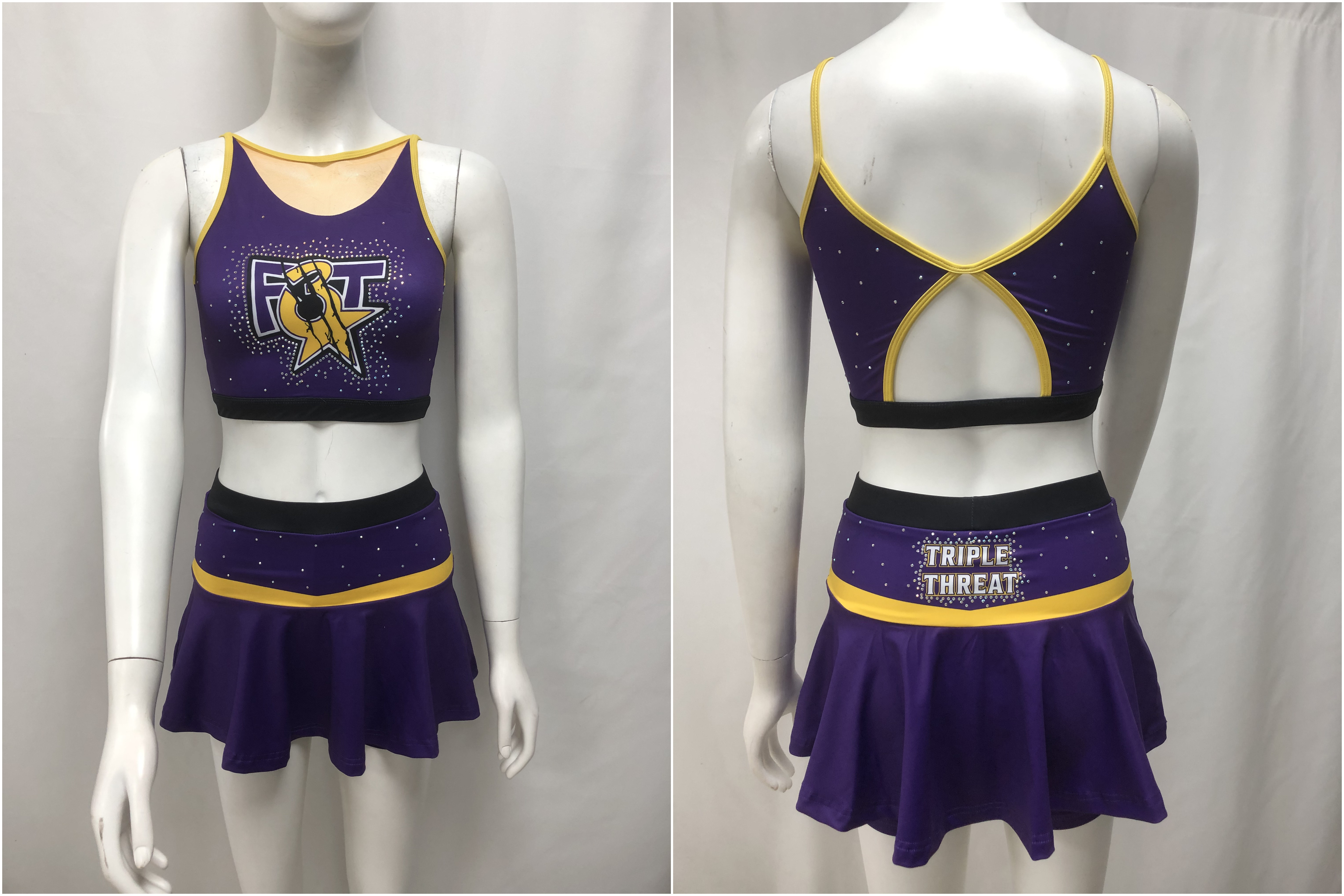 Affordable bulk pricing for custom cheerleading uniforms