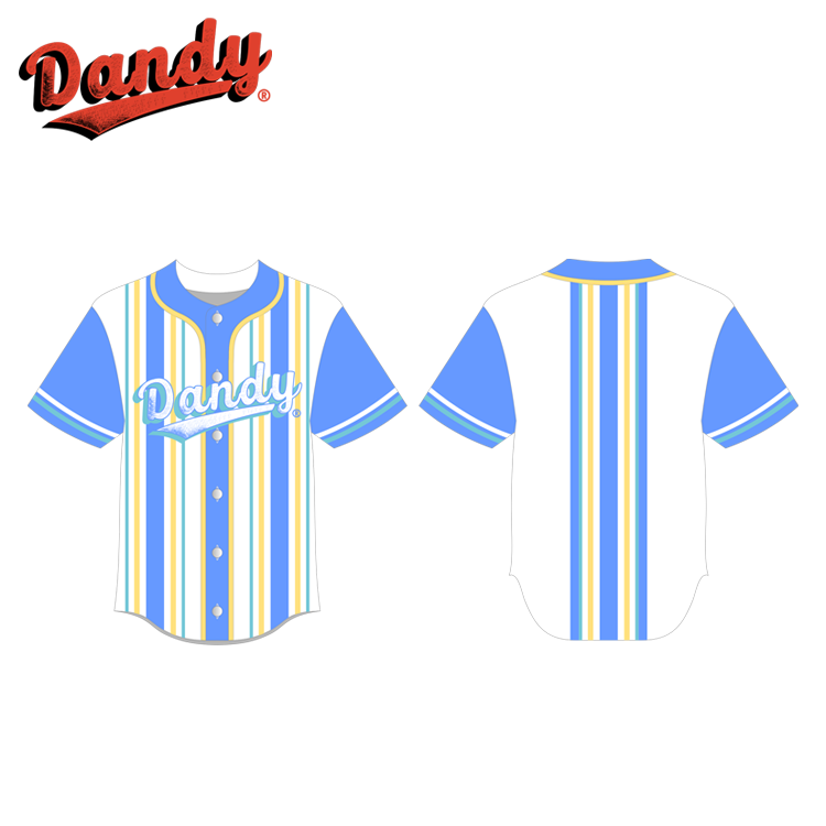 Dandy Sport Fabrikasından Strasslı Beyzbol Forması Tasarımı Üzerinde Her Türlü Tasarımı Özelleştirin