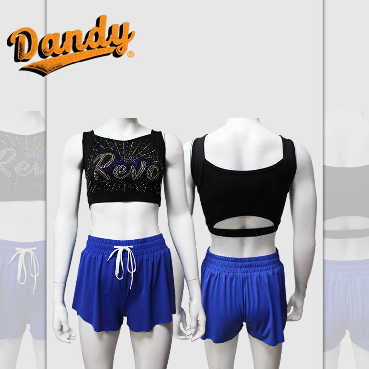 The Exquisite Practice Wear Custom-made Top and Shorts Set Can Be Customized with LOGO