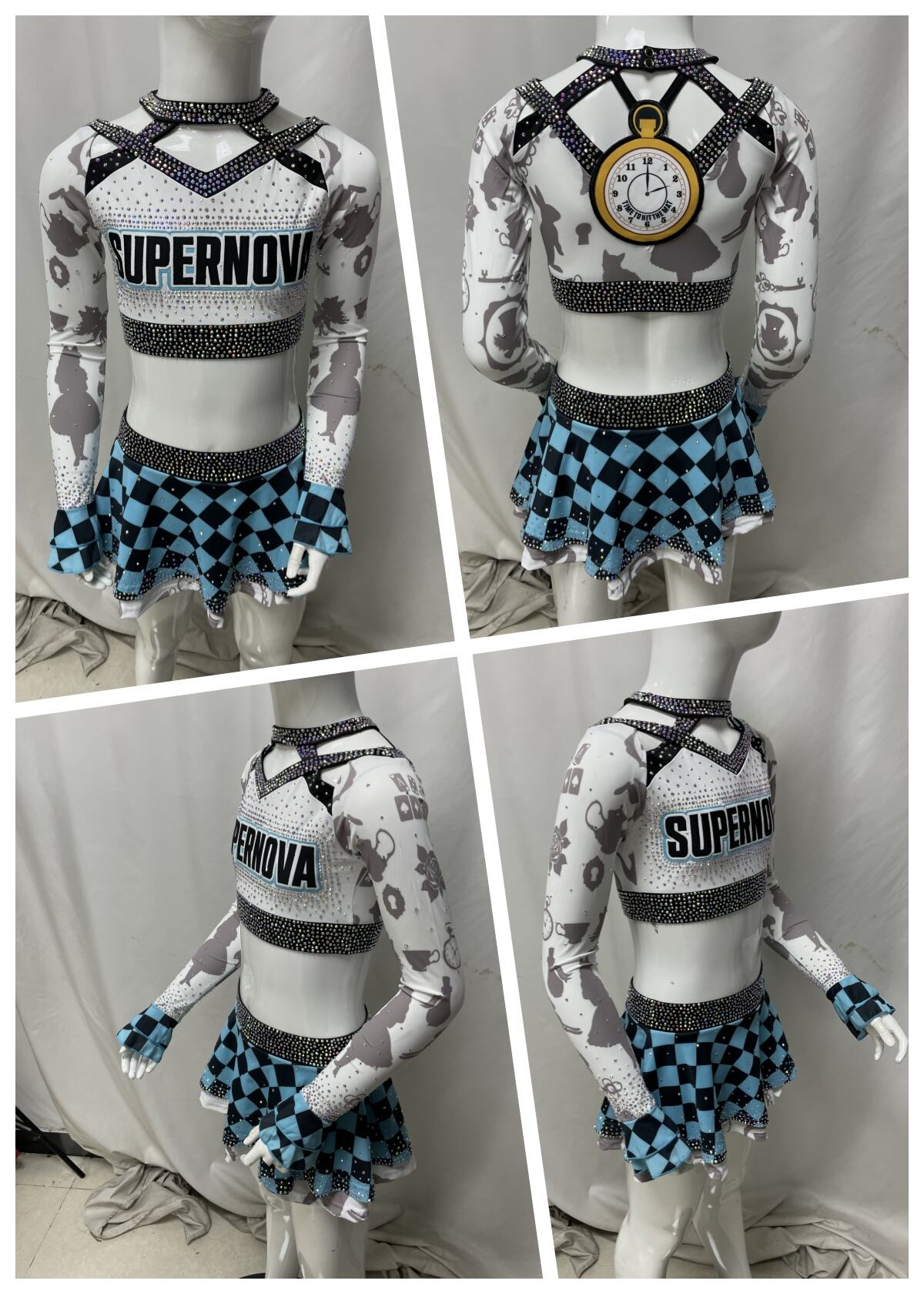 Durable materials that withstand rigorous cheerleading routines