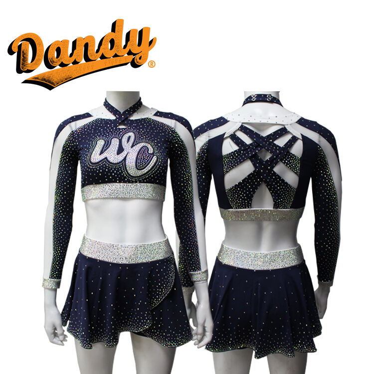 Populära modiga cheerleadingdräkter Specialgjorda cheerleadingdräkter i barn- och vuxenstorlekar